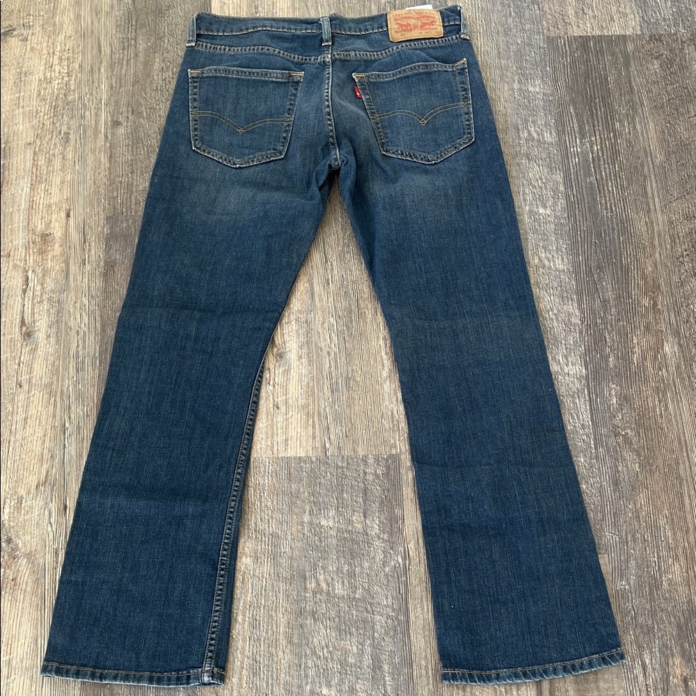 Levi's Men's Dark Blue Bootcut Jeans